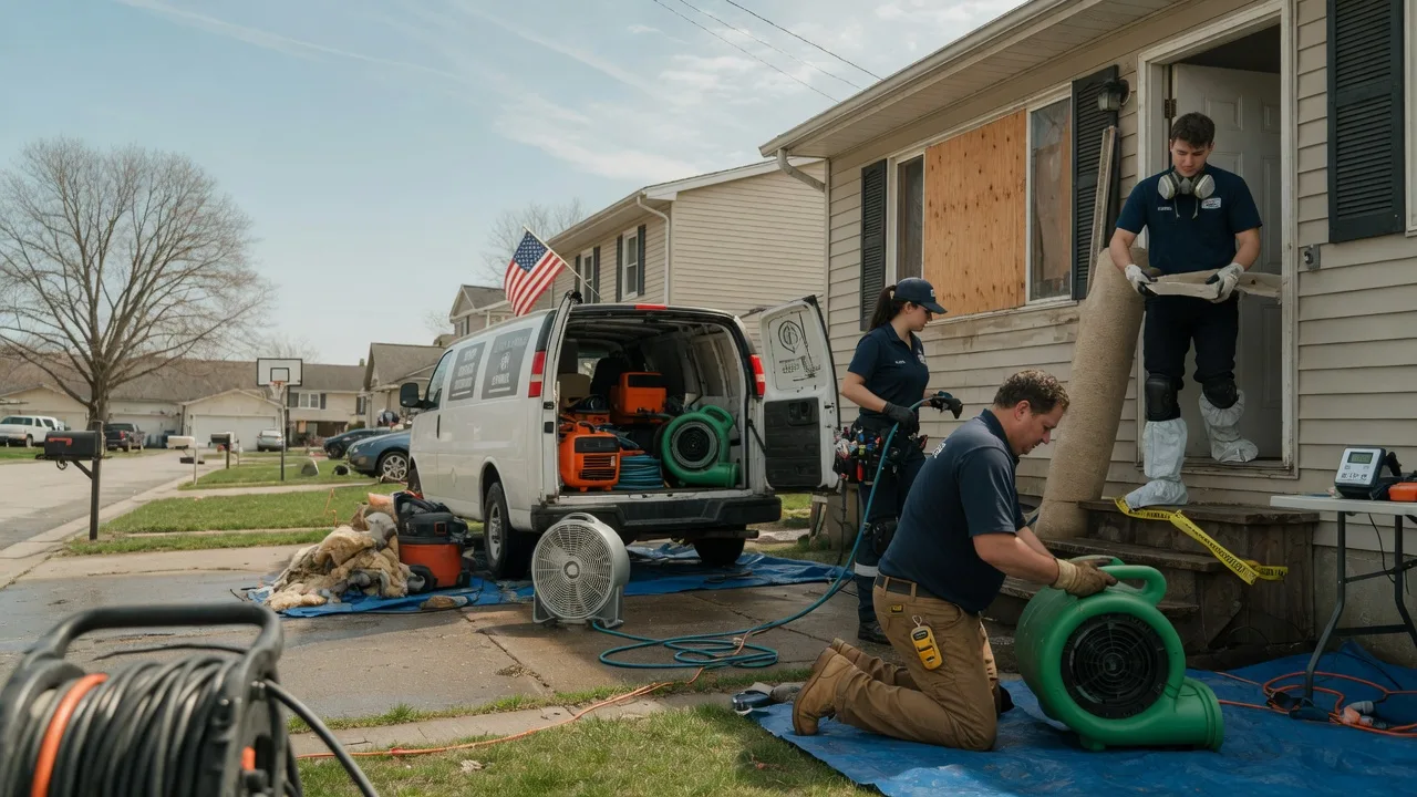 Water Damage Restoration in Jasonville, IN near me